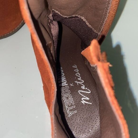 Amuse Society x Mastisse Ankle Booties Size 8 .5 - Picture 9 of 11